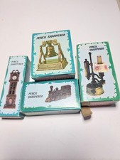 Set of 4 Vintage Die Cast Miniature Metal Pen...