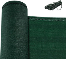 Rete Ombreggiante 1,2X10 M, Frangivista per Recinzione Giardino, Telo Frangivent