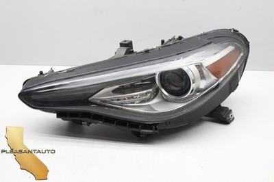 **AS IS** Alfa Romeo Giulia Driver Left Headlight Lamp HID Xenon 17-24 DAMAGED