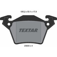 Textar 2302001 Bremsbelagsatz FüR Mercedes Benz Vito Mixto V Klasse W638 638 2
