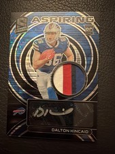 2023 Panini Spectra -Aspiring Patch Autographs Dalton Kincaid  Neon/10 #APA-DKI