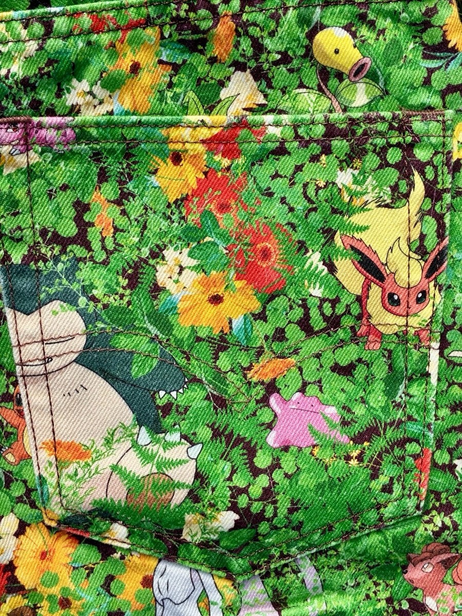 Levi's X Pokemon 25th Anniversary Jeans Limited Edition W32 L30 | eBay