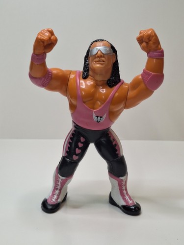 Vintage 1991 WWF Hasbro Series 4 Bret �??Hitman�?�...