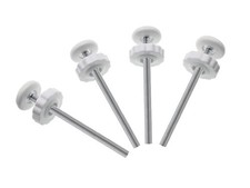 4Pcs Universal Baby Gate Threaded Spindle Rod, M8 8mm Replacement Bolt Part...