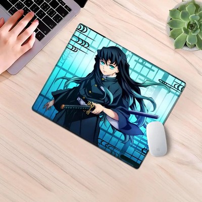 Muichiro Tokito Anime Gaming Mousepad Großes Deskmat Rutschfest