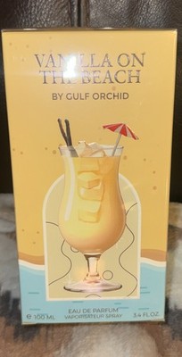 Vanilla On The Beach EDP Perfume By Gulf Orchid 3.4oz/100ml NEW SEALED IN BOX