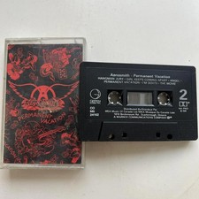 Aerosmith - Permanent Vacation Cassette Tape VG C58