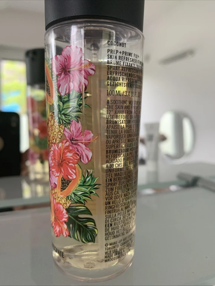 MAC COSMETICS SKINCARE SPRAY PREP+PRIME FIX COCONUT 100 ml - Bild 3 von 4
