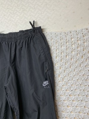 【激レア】NIKE ACG 90s 00s gimmick pants Vintage 90s Nike ACG Windbreaker Track Pants Mens L Black Swoosh