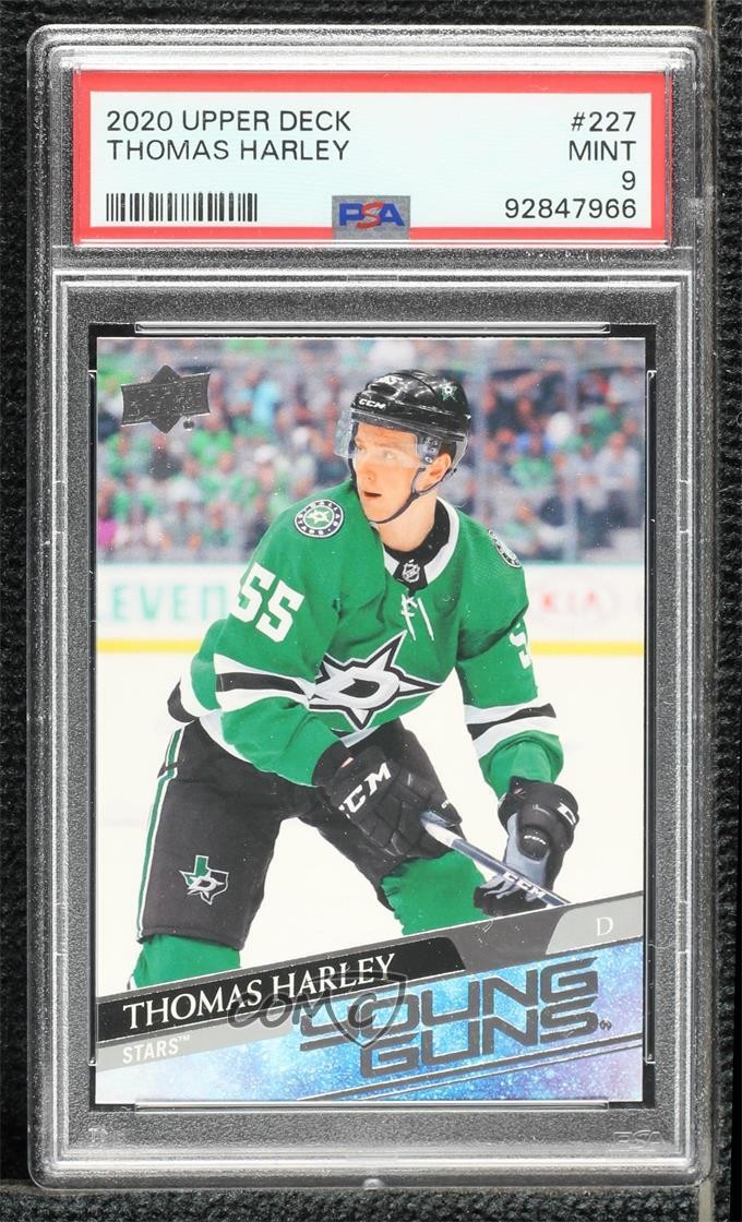 2020-21 Upper Deck Young Guns Thomas Harley #227 PSA 9 MINT Rookie RC 06zx