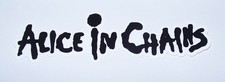 Alice in Chains Logo Die Cut Sticker Decal Official Metal Rock Grunge Music Band