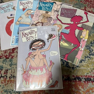 Naughty Bits #9, 17-20 FN; Fantagraphics | Roberta Gregory  . 5 book lot