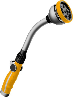 #ad Watering Wand Heavy Duty Metal Garden Hose Wand 10 Spray Patterns $41.15