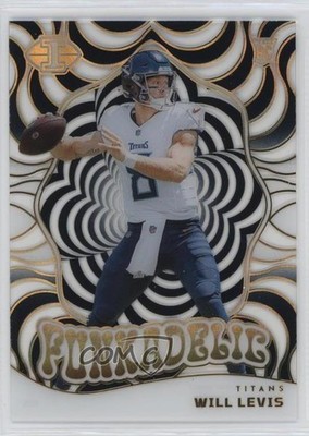 2023 Panini Illusions Funkadelic Black 45/50 Will Levis #19 Rookie RC 4f5