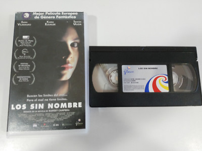 Los Sin Nombre Jaume Balaguero Ulloa VHS Cinta Tape Coleccionista Castellano