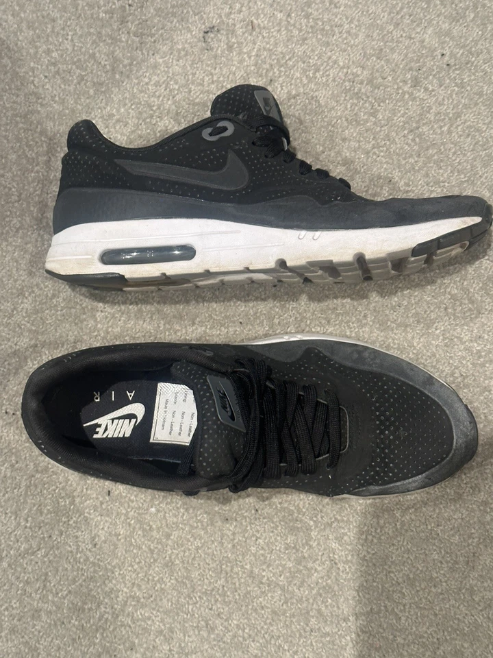 Air Max 1 Ultra Moire 'Negro Gris Oscuro' EE. UU. 9,5 Foto 2 de 2