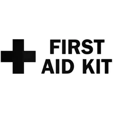 First Aid Kit Decal Sticker Window VINYL DECAL STICKER Car Laptop