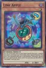 YUGIOH..LINK APPLE..DAMA-EN092..NM/MT/NP..1ST EDITION..SUPER RARE