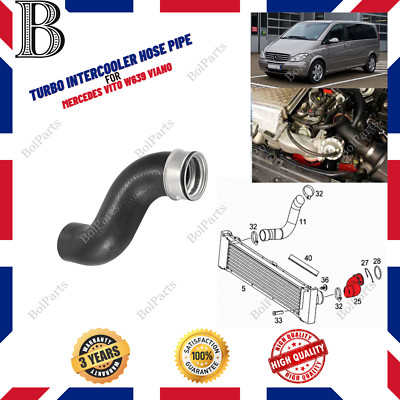 Turbo Intercooler Hose For Mercedes Vito Mixto W369 (2003+) – 6395280982