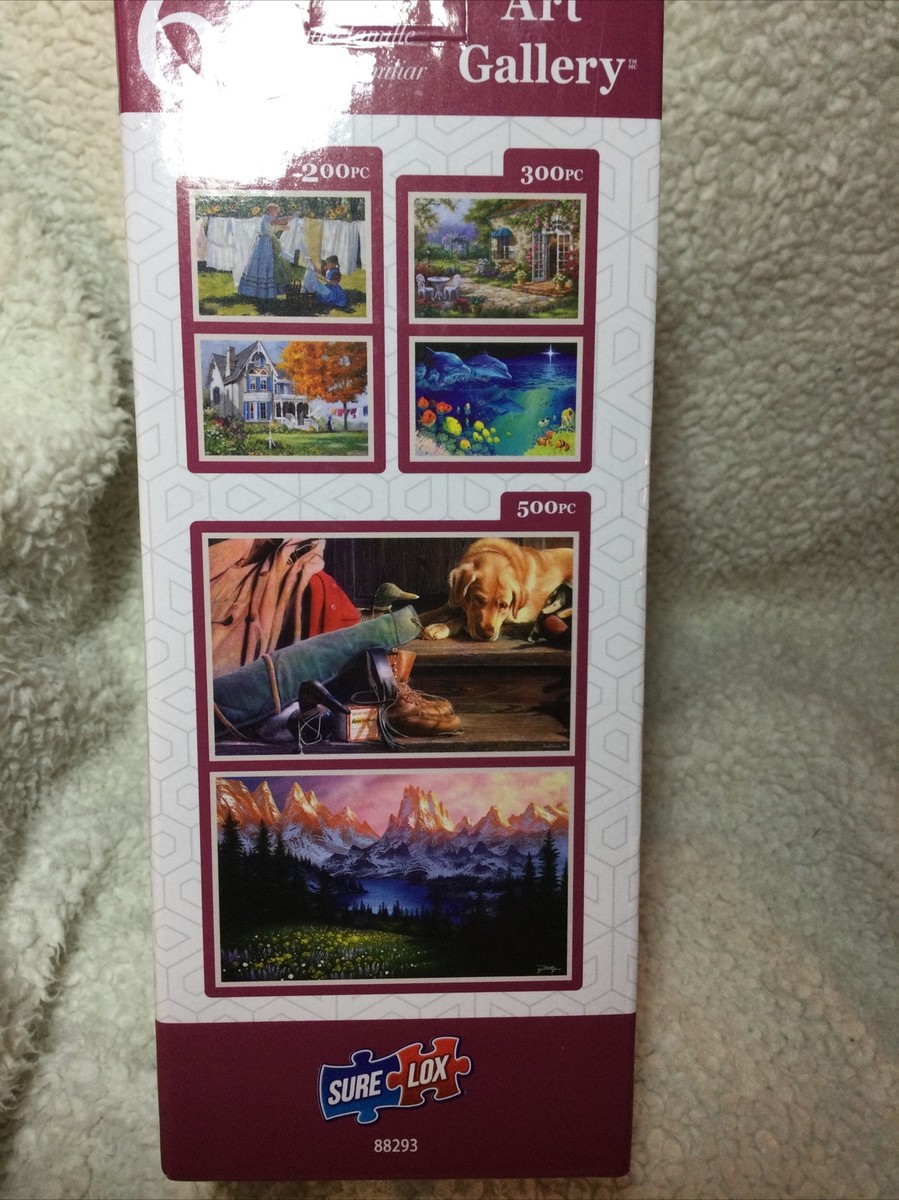 TCG Toys Art Gallery 6 Jigsaw Puzzle Family Pack SURE LOX PREMIUM