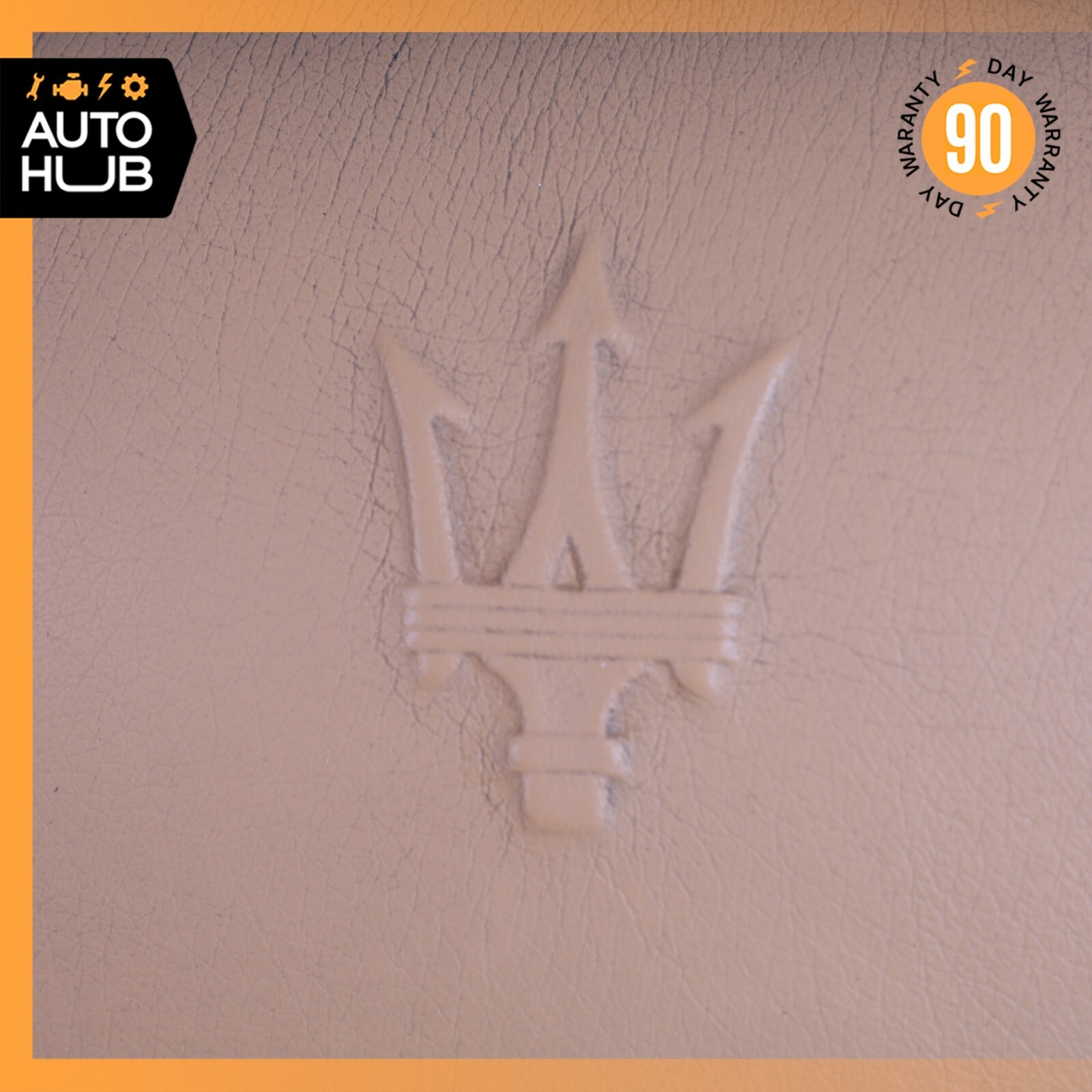 03-13 Maserati Quattroporte M139 Rear Right or Left Seat Headrest Beige OEM 79k