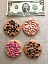 LITTLE TIKES FISHER PRICE FUN FOOD PLAY 4 LARGE DECORATED COOKIES UNIQUE