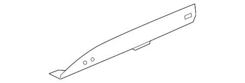 Genuine Mercedes-Benz Upper Rail 231-620-19-00
