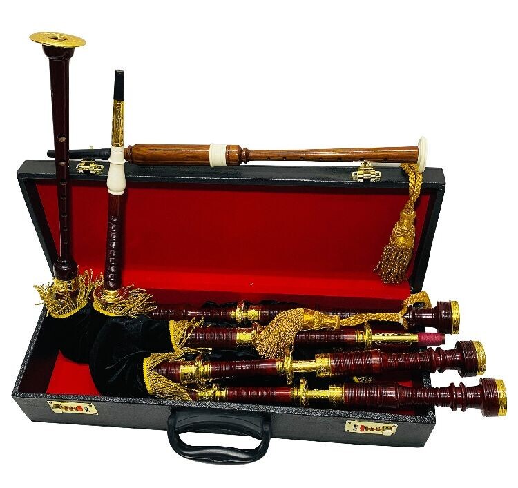 Bagpipe Full Practice Chanter Rosewood Scottish Great Highland with