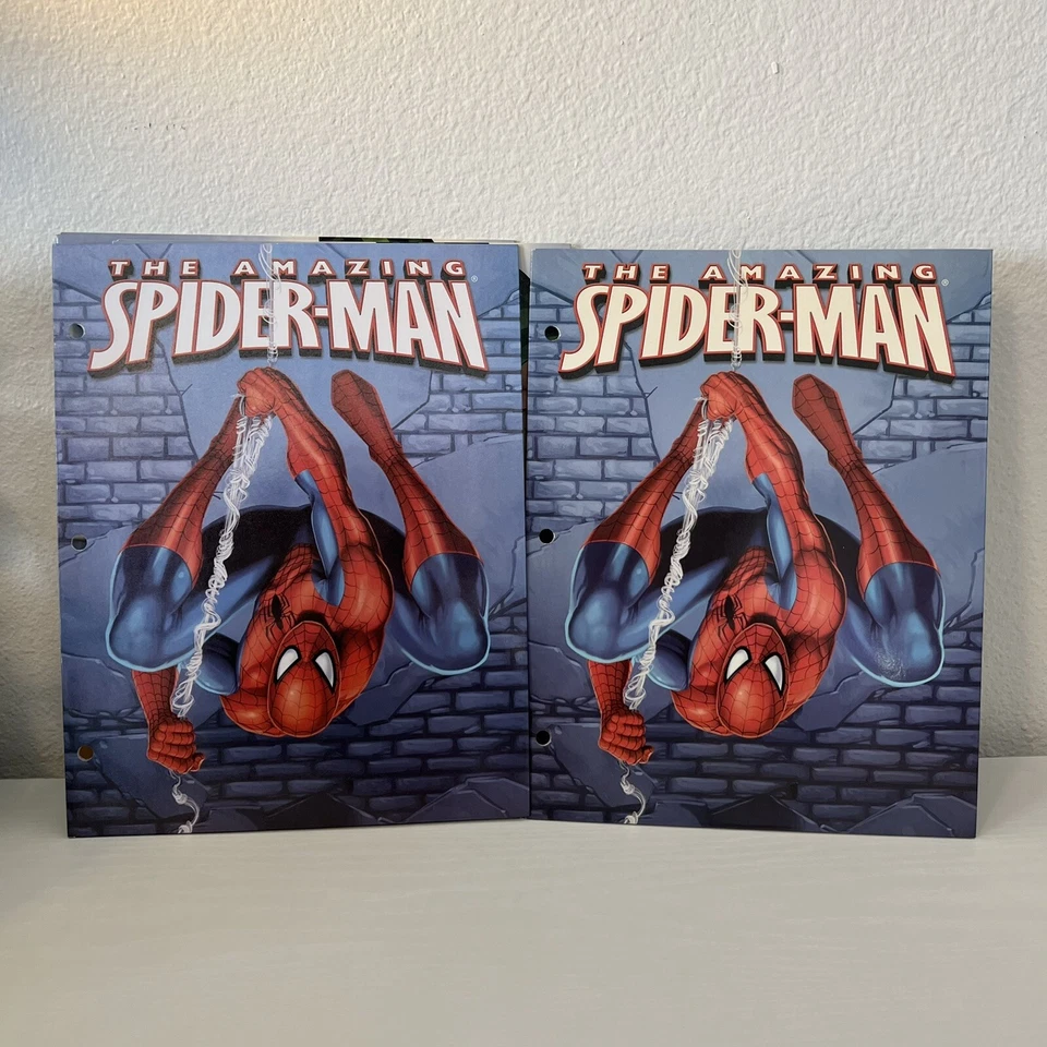 Lote de 4 Carpetas de Bolsillo Marvel Amazing Spiderman 2 Sandman Venom Carnage Foto 2 de 4