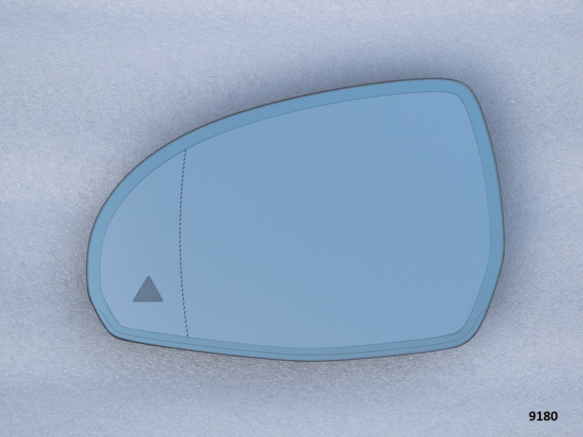 OEM MERCEDES W223 W206 EQS EQE LEFT MIRROR GLASS AUTO DIM BLIND 