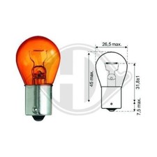 1x Glühlampe DIEDERICHS LID10048 passend für AEBI AUDI BMW CITROËN DAF FORD