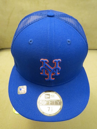 New Era NY Mets On Field Batting Practice 2023 Fitted Hat, Trucker Mesh, 7 1/2 - Picture 8 of 24