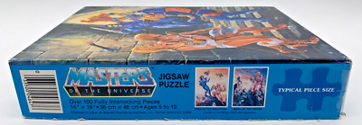 Golden 1983 MASTERS OF THE UNIVERSE He-man/Skeletor 100 PIECE