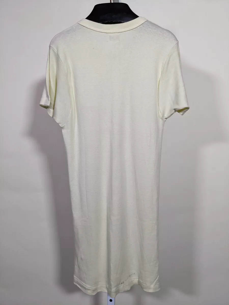 Hanes Vintage 40s Winter Sets Crew Neck White T Shirt NOS Rockabilly
