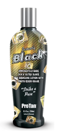 ProTan Instantly Black - Dark 50XX Ultra Black - Bronzing tanning Lotion 250ml
