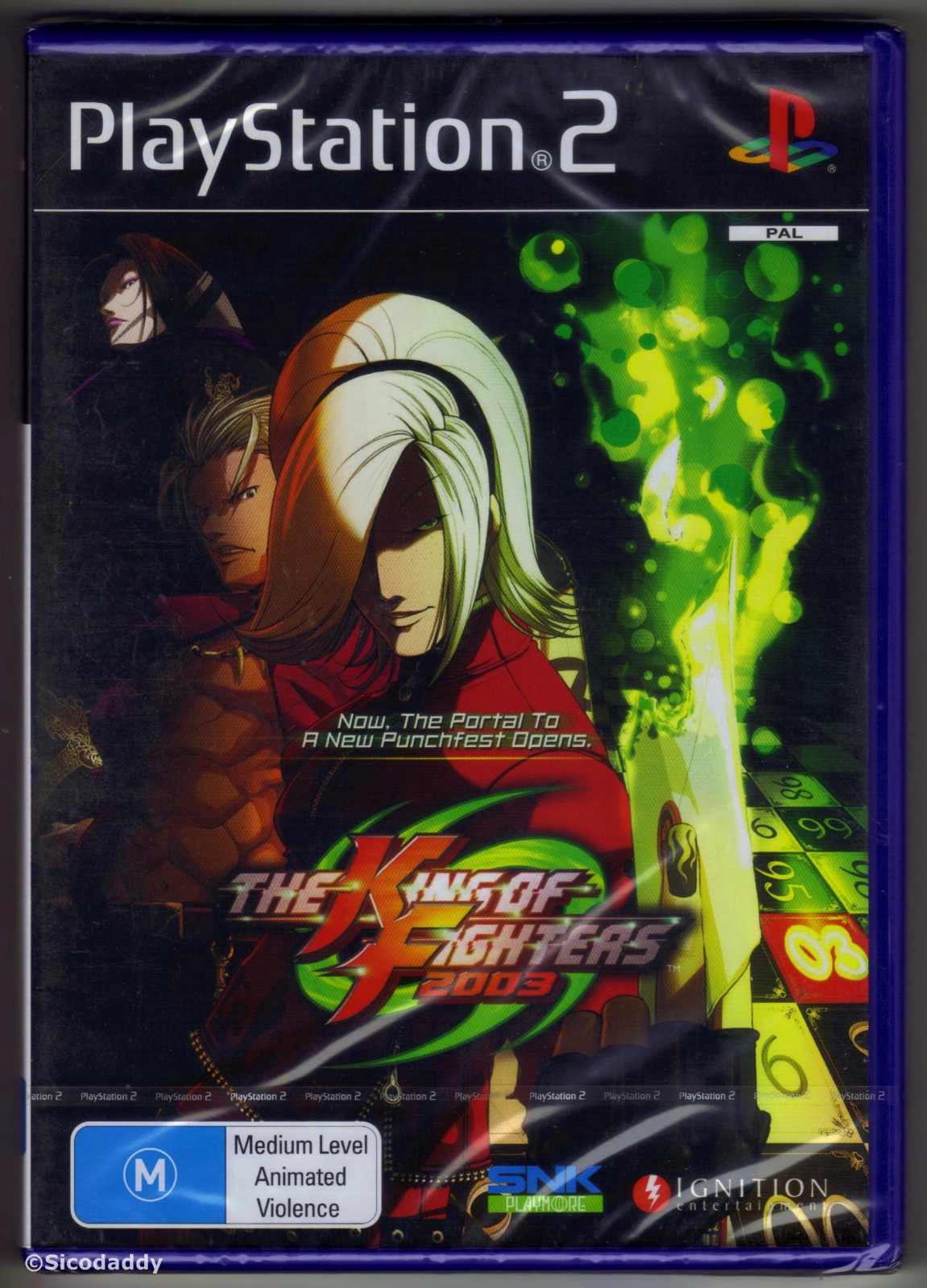 PS2 King of Fighters 2003, Australian Version, UK Pal, New & Factory Sealed