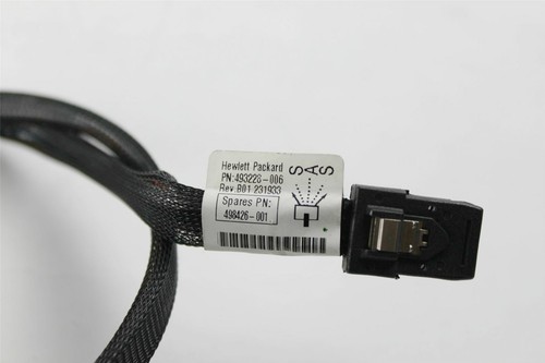 HP Proliant DL370 DL380 G6 G7 Server Mini SAS Cable 493228-006 498426-001 - Picture 2 of 3