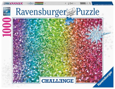 Ravensburger Challenge Puzzle 16745 - Glitzer - 1000 Teile Puzzle für Erwachsen
