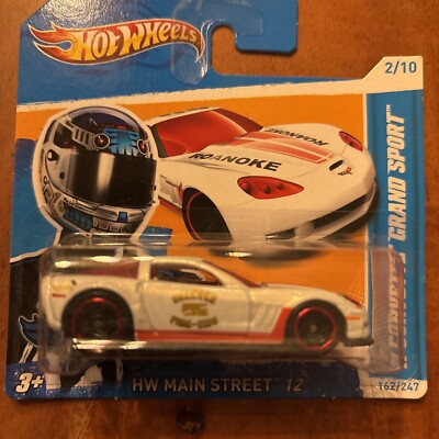 HOT WHEELS  162/247 - 2012 HW Main Street 2/10 - '11 Corvette Grand Sport