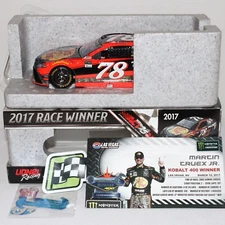 MARTIN TRUEX JR 2017 ACTION #78 LAS VEGAS WIN BASS PRO TRACKER BOATS TOYOTA /757
