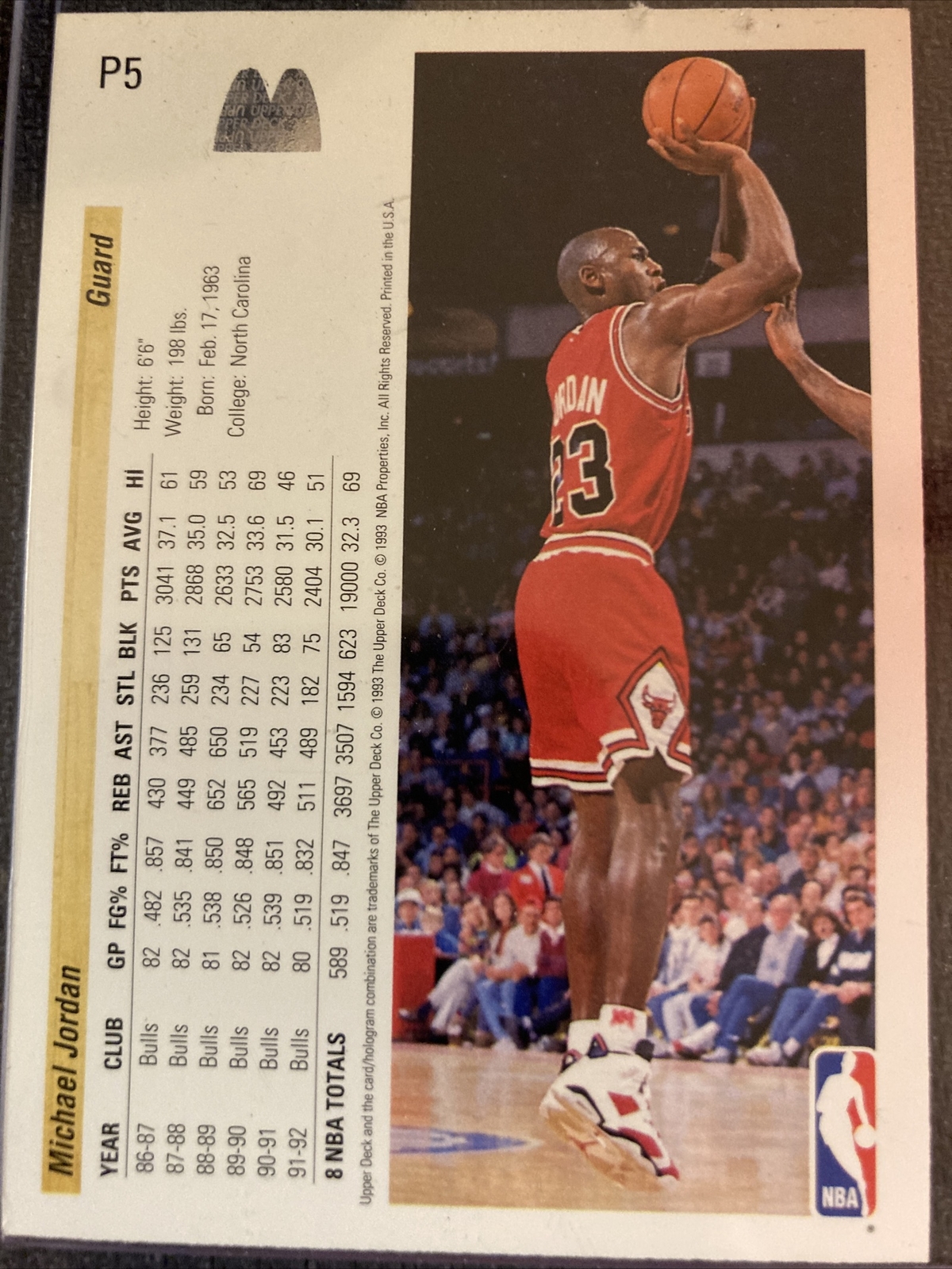 michael jordan 1992 93 upper deck