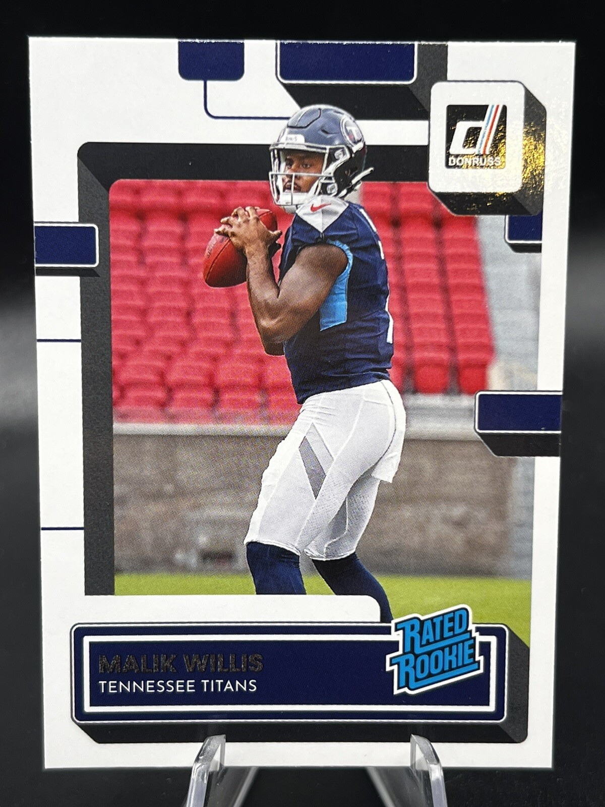 2022 Donruss Football Malik Willis RC #303 Tennessee Titans Rated Rookie