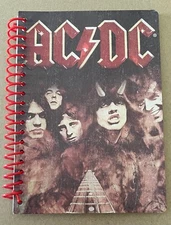 AC/DC - RARE spiral notebook '10 - NEVER USED