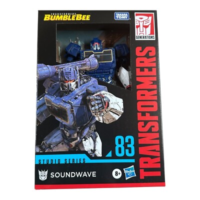 Transformers Studio Series 83 Voyager Class Bumblebee Movie SOUNDWAVE 