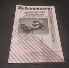 Vintage Schumacher COUGAR 2000 Original Manual RC Offroad Buggy