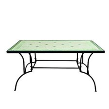 TAVOLO MOSAICO 150X 80 H73 EMERALD