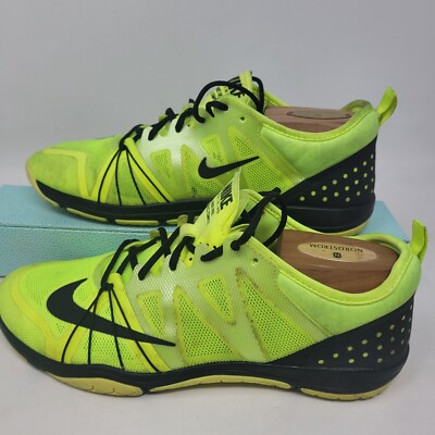 Nike Free Cross Compete 749421-700 Yellow Womens Trainers