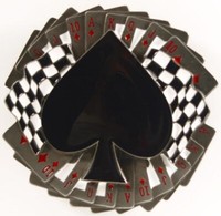 Poker Buckle, Royal Straight Flush, Texas Holdem, Omaha, GüRtelschnalle