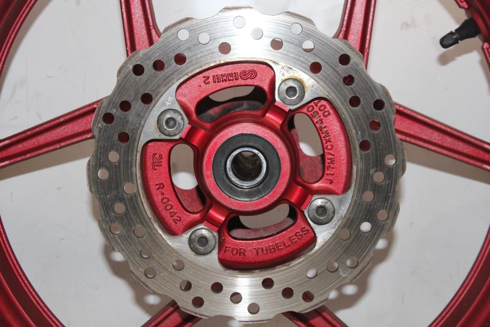 06-08 Llanta trasera KAWASAKI NINJA 650R EX650A OEM Foto 2 de 4