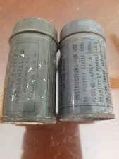 2 Fog Pruf Gas Mask Defogger Kits